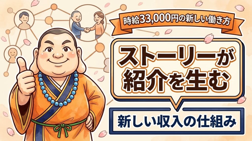 ストーリーが紹介を生む！いけちゃんが教えてくれた「名刺交換」より「物語交換」の時代
